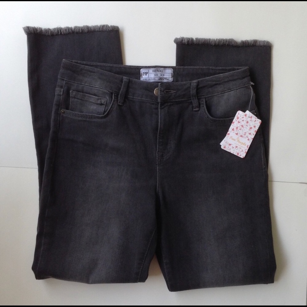 Free people straight leg jeans NWT
